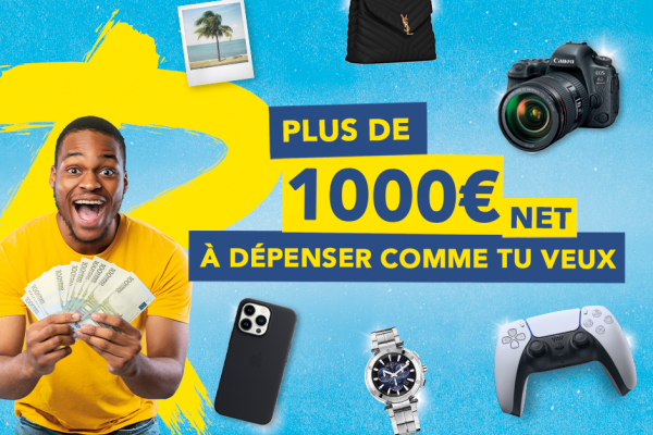 Parrainage Régional Intérim plus de 1000€ net